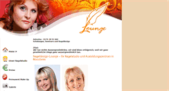 Desktop Screenshot of nagelstudio-lounge.de